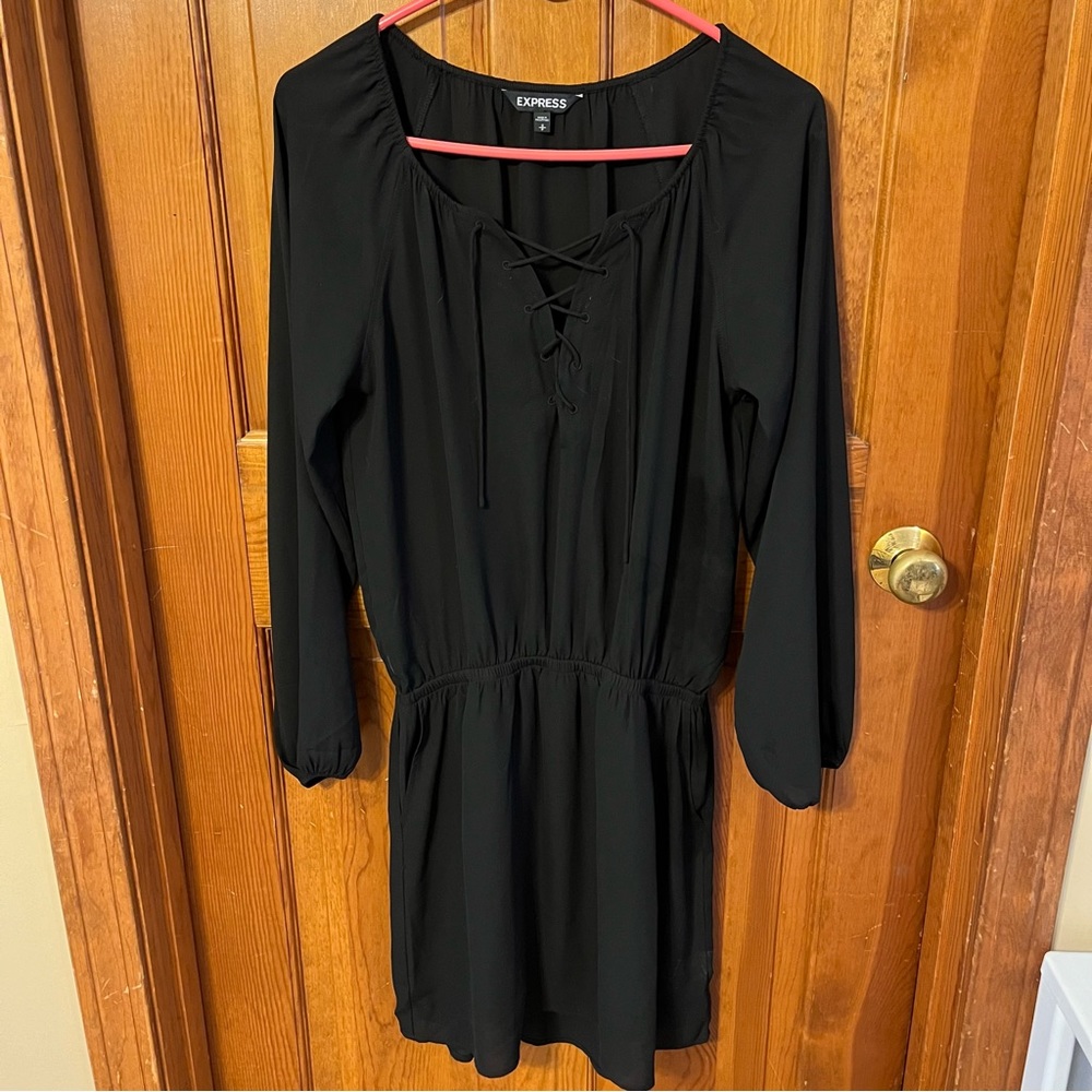 Express black dress